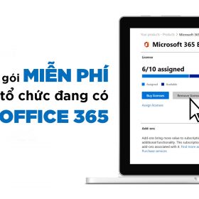 Có thể mua gói miễn phí cho tổ chức Office 365 đang dùng không?