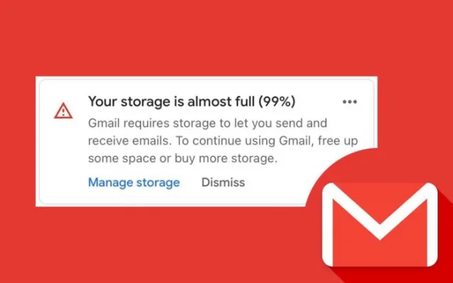 Gmail bị đầy chính là ám ảnh của tất cả mọi người khi làm việc