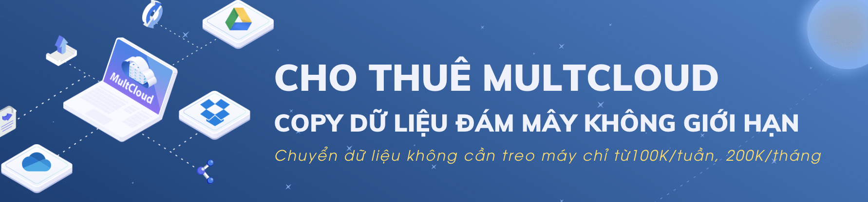 Cho thuê Multcloud giá rẻ