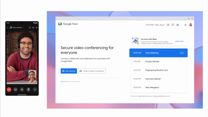 Bổ sung tính năng “ẩn các ô không có video” trên Google Meet