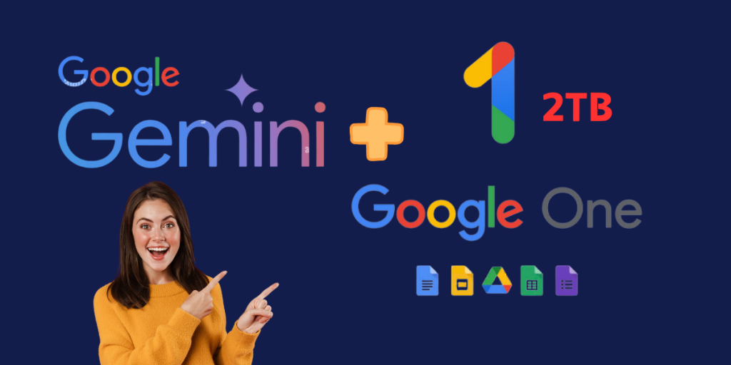 Dùng Gemini Adv sẽ bao gồm gói Google One giá trị