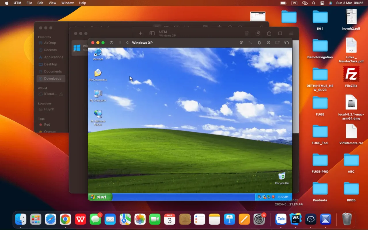 Cài đặt Windows XP trên Macbook ARM